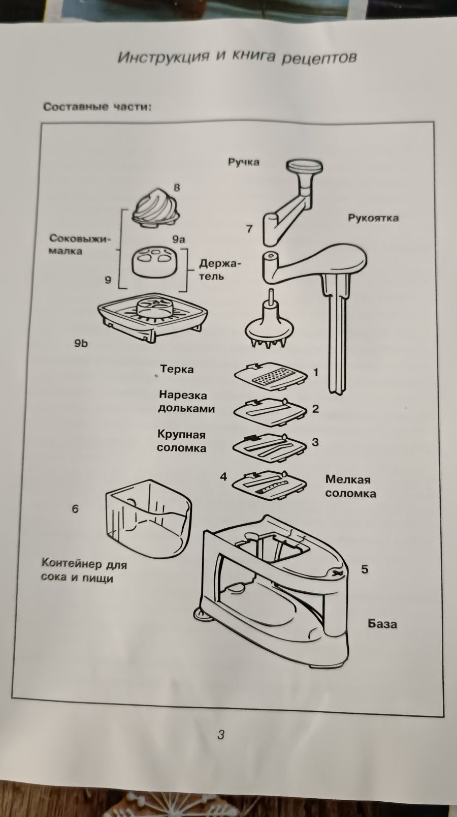 Ручной кухонный комбайн Le Chef Manual Food Processor.