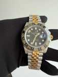Clone годинника Rolex Gmt master yellow black ref.m126 механізм 3285