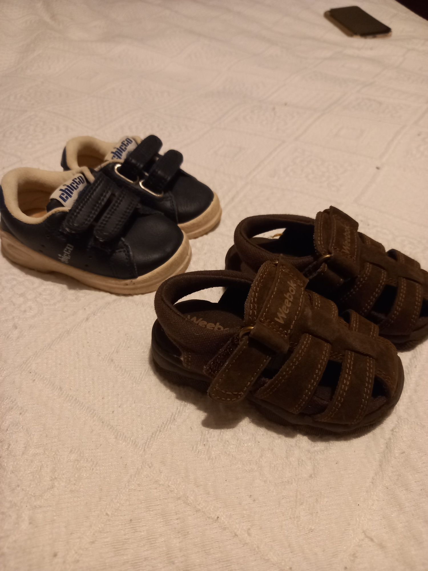 Sapato Chicco Sandalia Reebok Tamanho 18 e 19