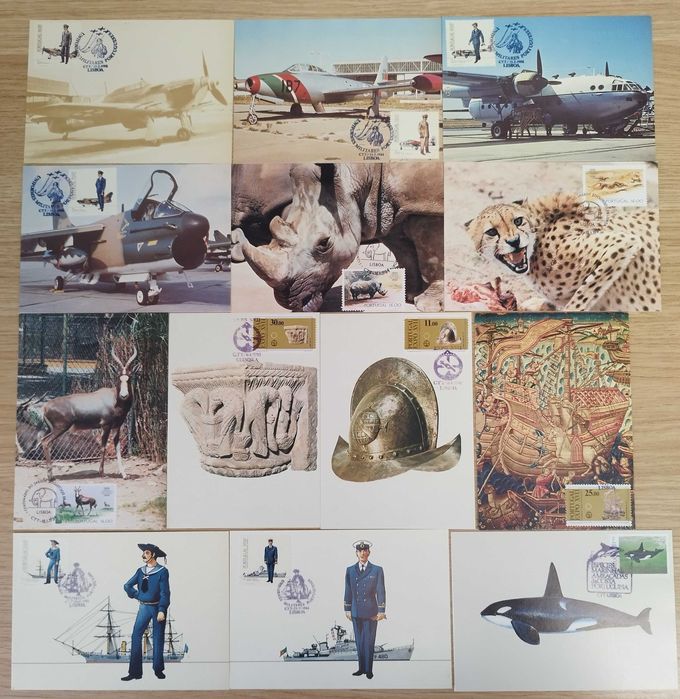 31 Postais Máximos- CTT Filatelia