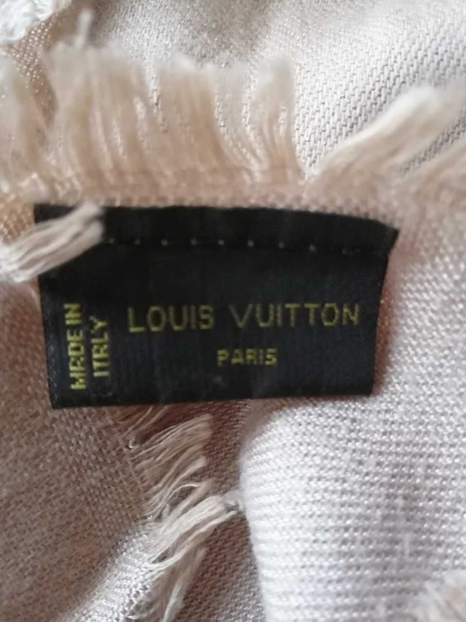 Szal szalik Louis Vuitton 100% wełna
