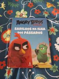 Livro infantil Angry Birds - O filme / Sarilhos na ilha dos pássaros