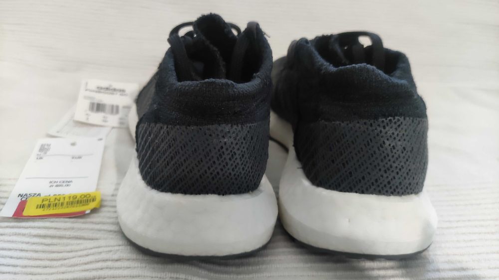 Nie używane Adidas pure boost go czarne 37.5  Czarny