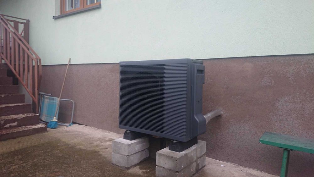 Pompa Ciepła Panasonic 7kW. Split, Seria "K" z montażem