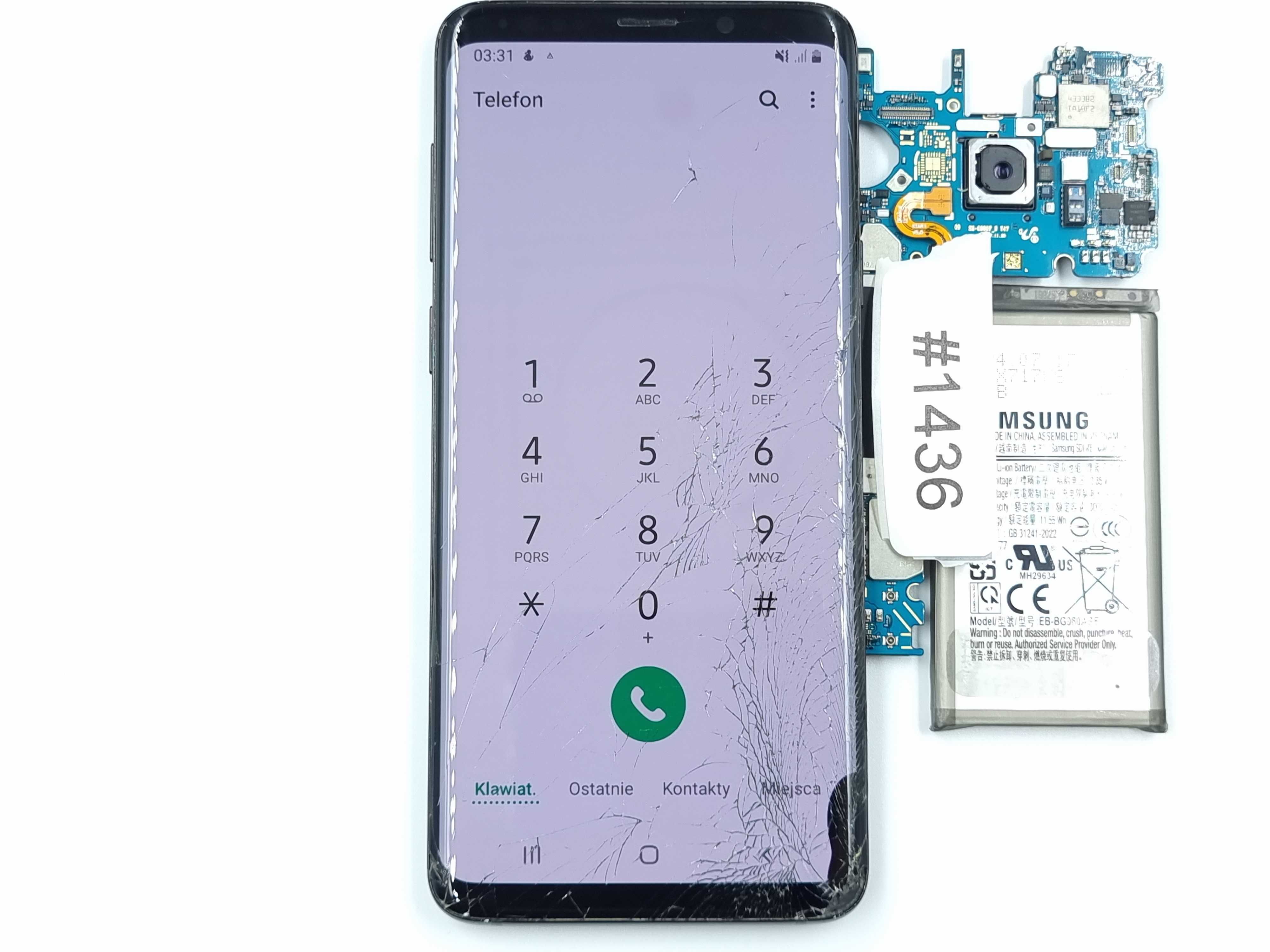 Samsung Galaxy S9+ Ekran + Korpus Oryginalny Demontaż | #1436