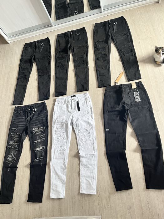 Продам slim fit jeans (amiri,purple,drip,ksubi,drill,swag)
