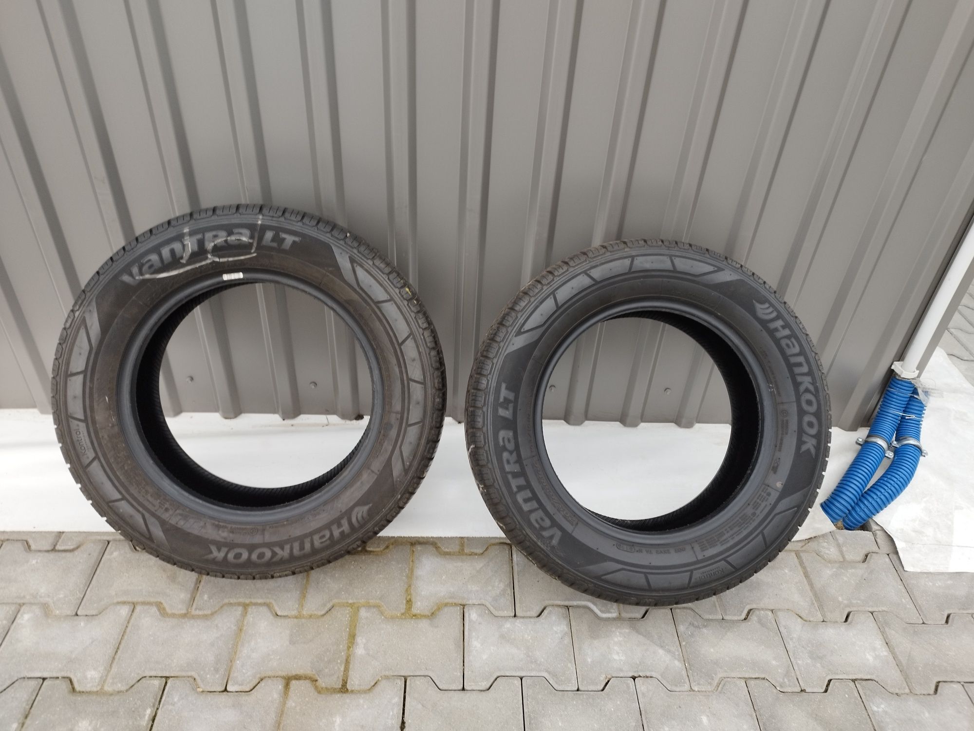 2 opony letnie hankook vantra Lt 205/65/16C 2018 około 7.5mm