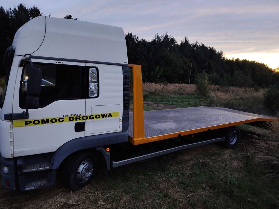 Man TGL 12.240 EURO 5 Laweta Autolaweta Pomoc Drogowa Najazd Ład 6600