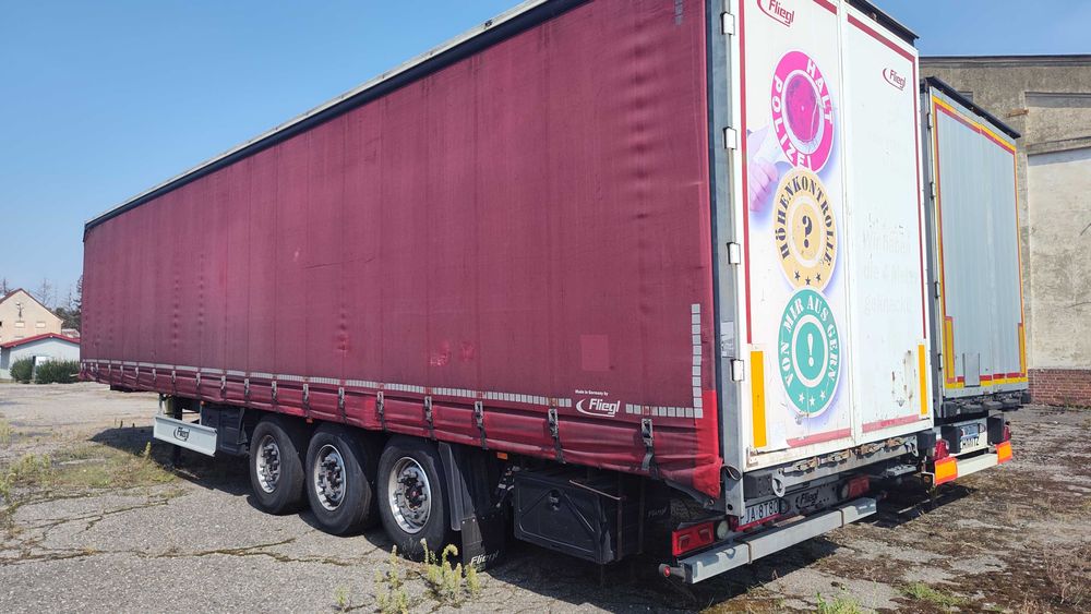 naczepa firana flegl 2015r tylko export UA