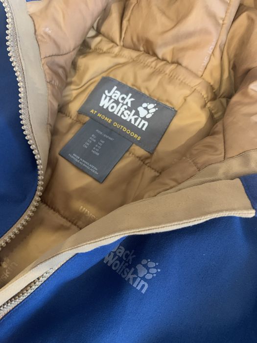 Kurtka zimowa Jack Wolfskin 140 chlopienca