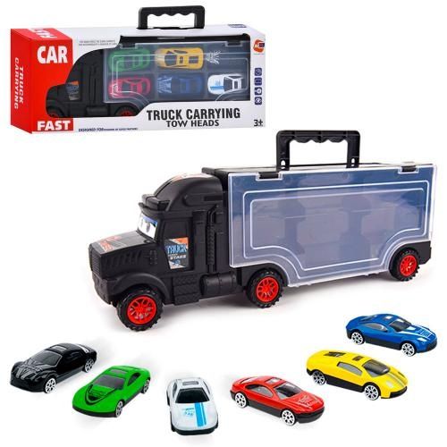 Трейлер органайзер з машинками 35см і 40см