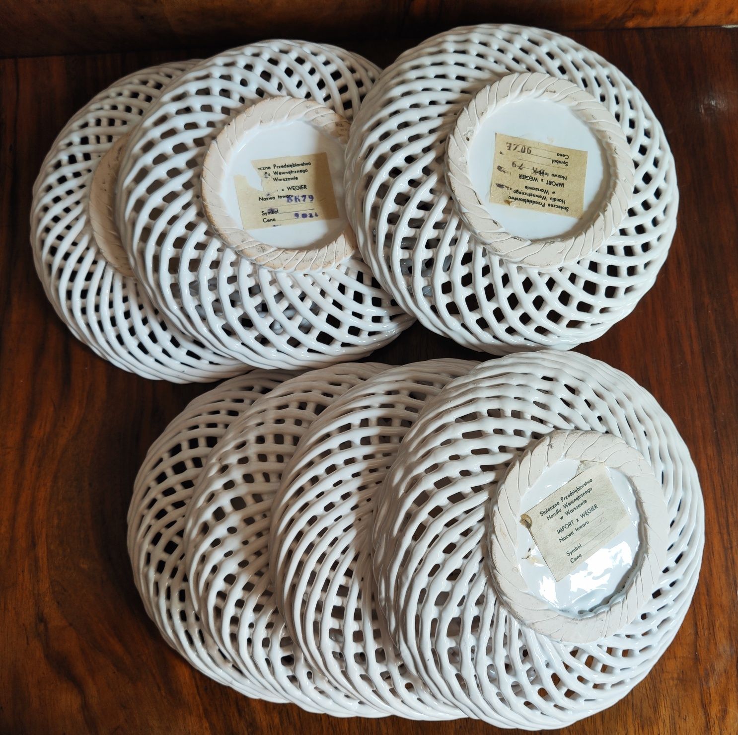Bodrogkereszturi Keramia Węgry ceramika ażurowa