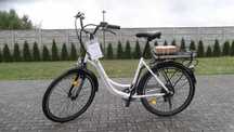 Rower elektryczny E-bike NOWY 36V 250W 10 Ah Shimano 60 km 25 km/h