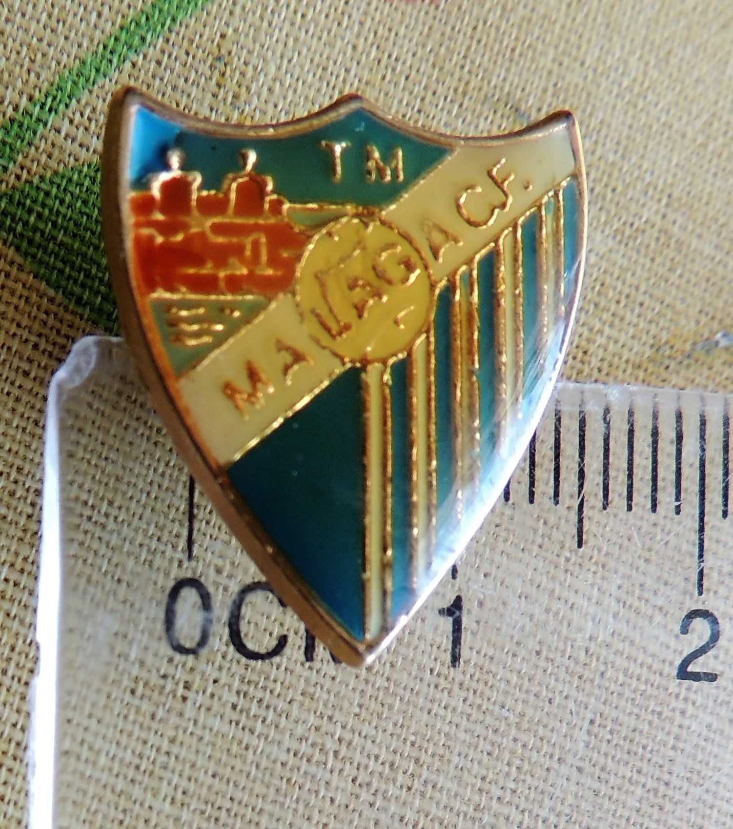 pin Malaga CF historyczny herb żywica