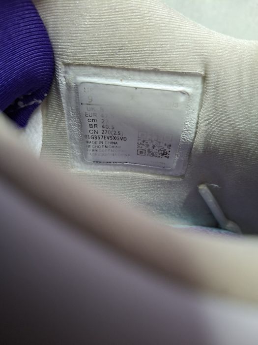 Кроссовки Nike Air Jordan 4 Retro "Purple Metallic