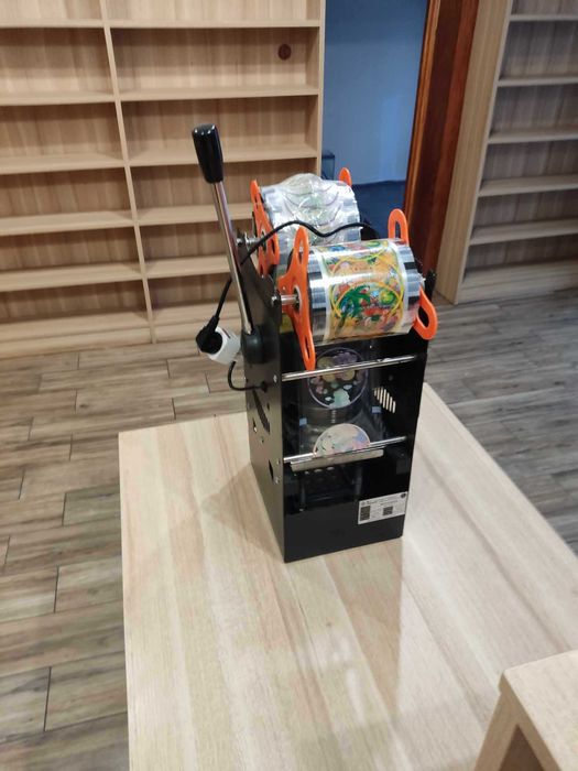 Zgrzewarka do kubków, zaklejarka bubble tea