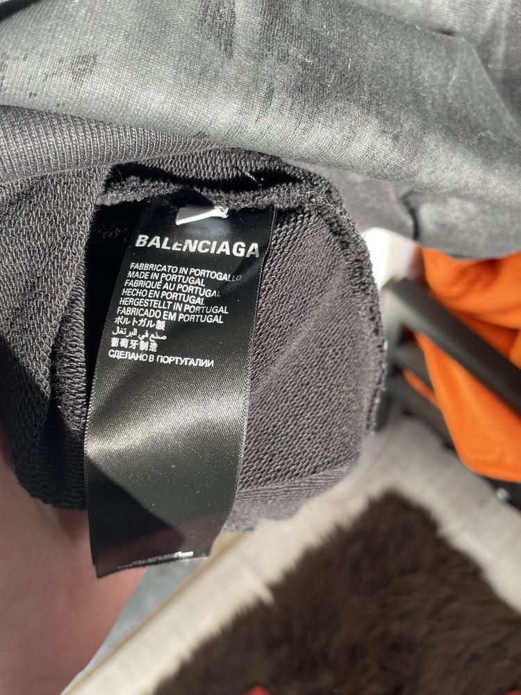 balenciaga gaffer zip-up