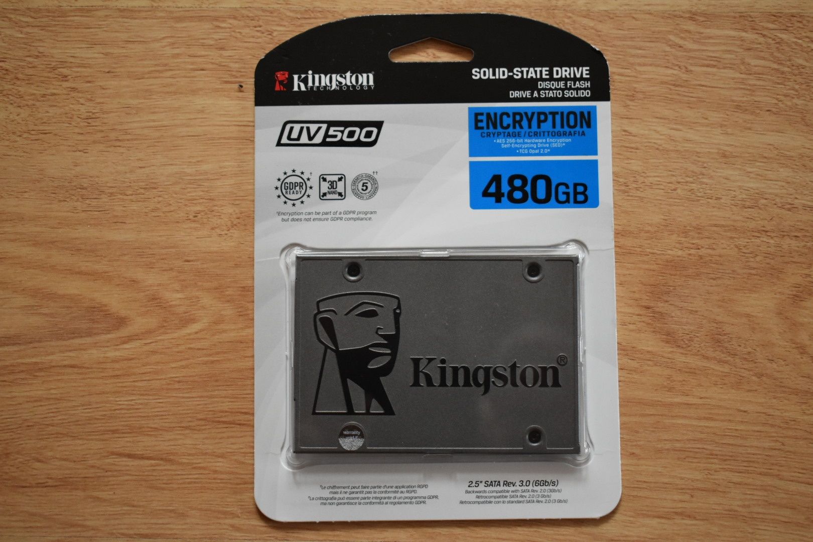 Dysk SSD Kingston UV500 480 GB 2.5" SATA III (SUV500/480G)