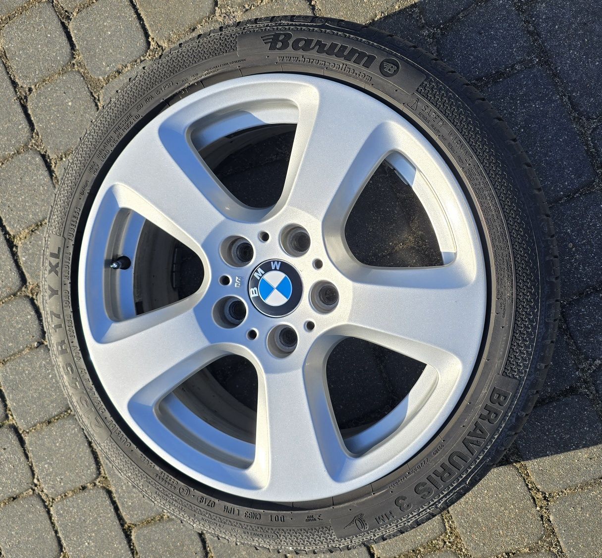 Koła felgi BMW Styling 243 17 cali opony Barum E90 E60 E46 E36 E81