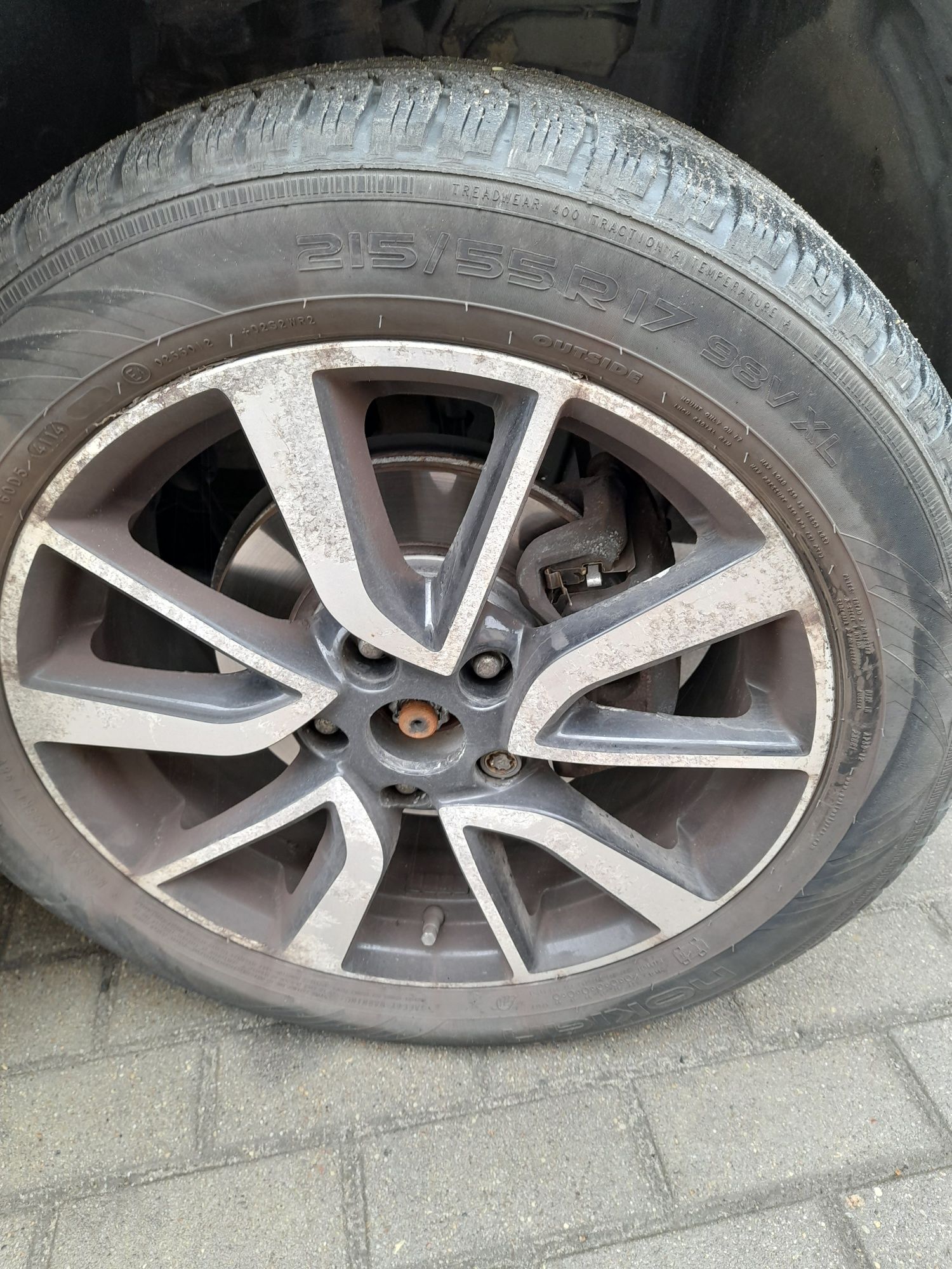 Alufelgi 17"+ opony zimowe 215/55R17