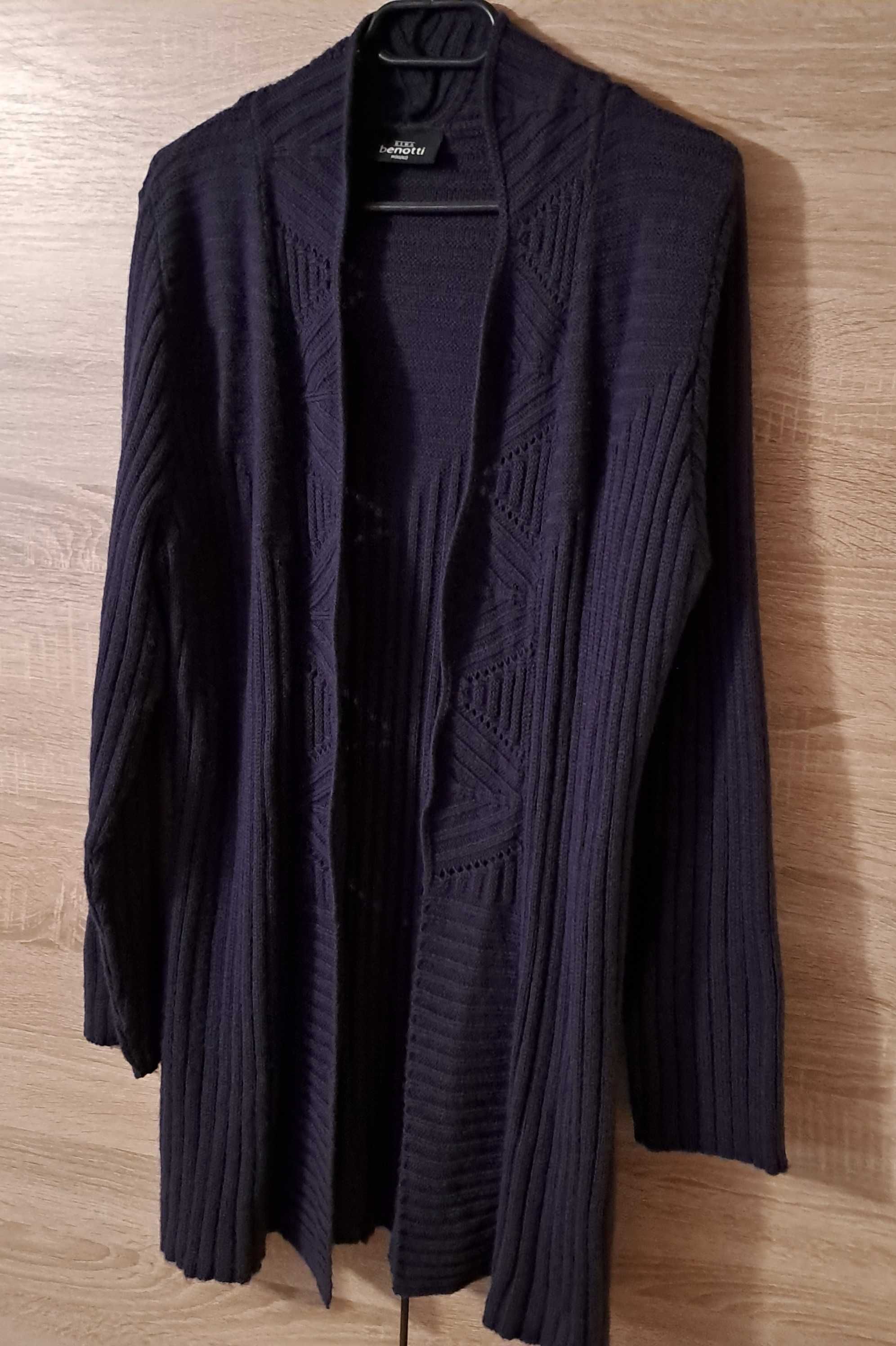 Sweter kardigan damski / rozmiar L/40