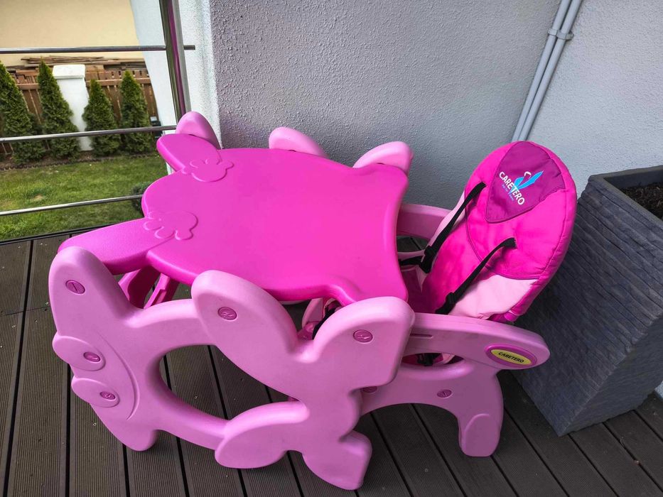 Krzesełko do karmienia 5w1 Ceretero, stolik