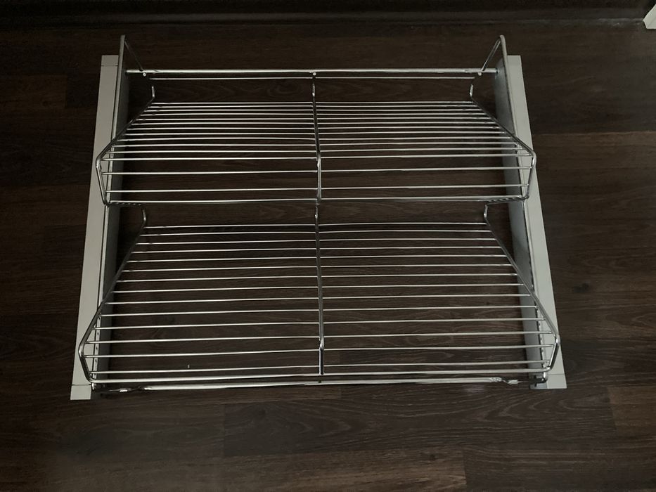 Полиця для взуття Komandor, Командор хромована.