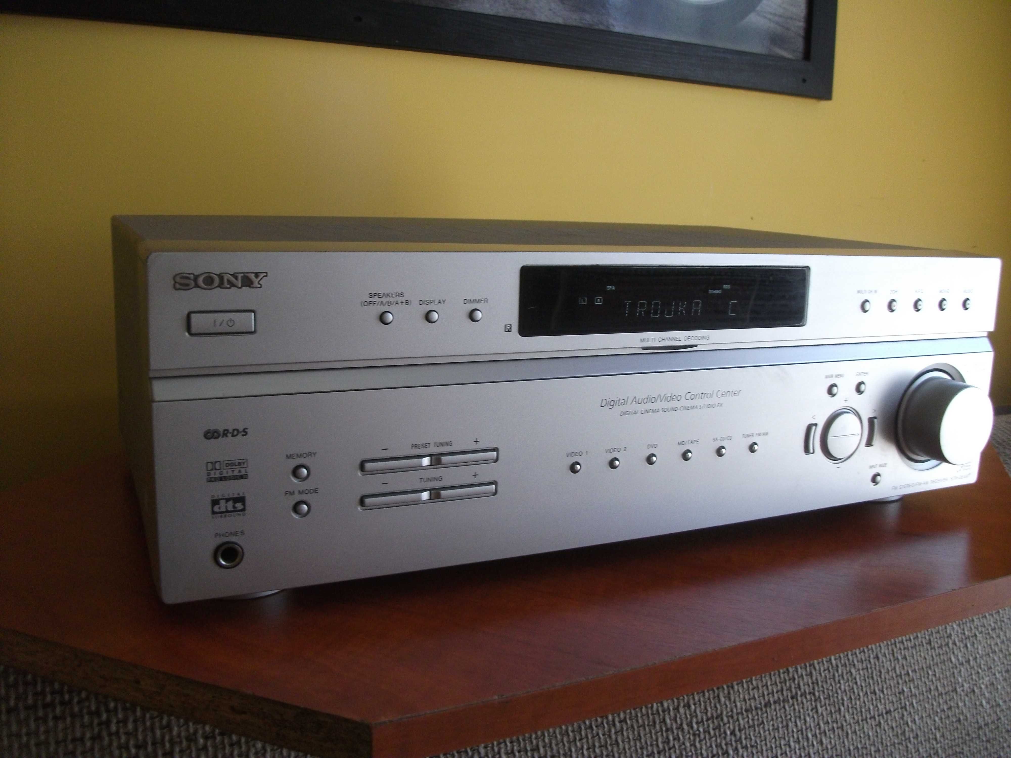 sony  str-de497 stereo hi-fi amplituner 5.1 dts rds