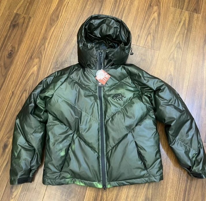 Пуховик, куртка Мertra puffer toxic green, курточка мерта
