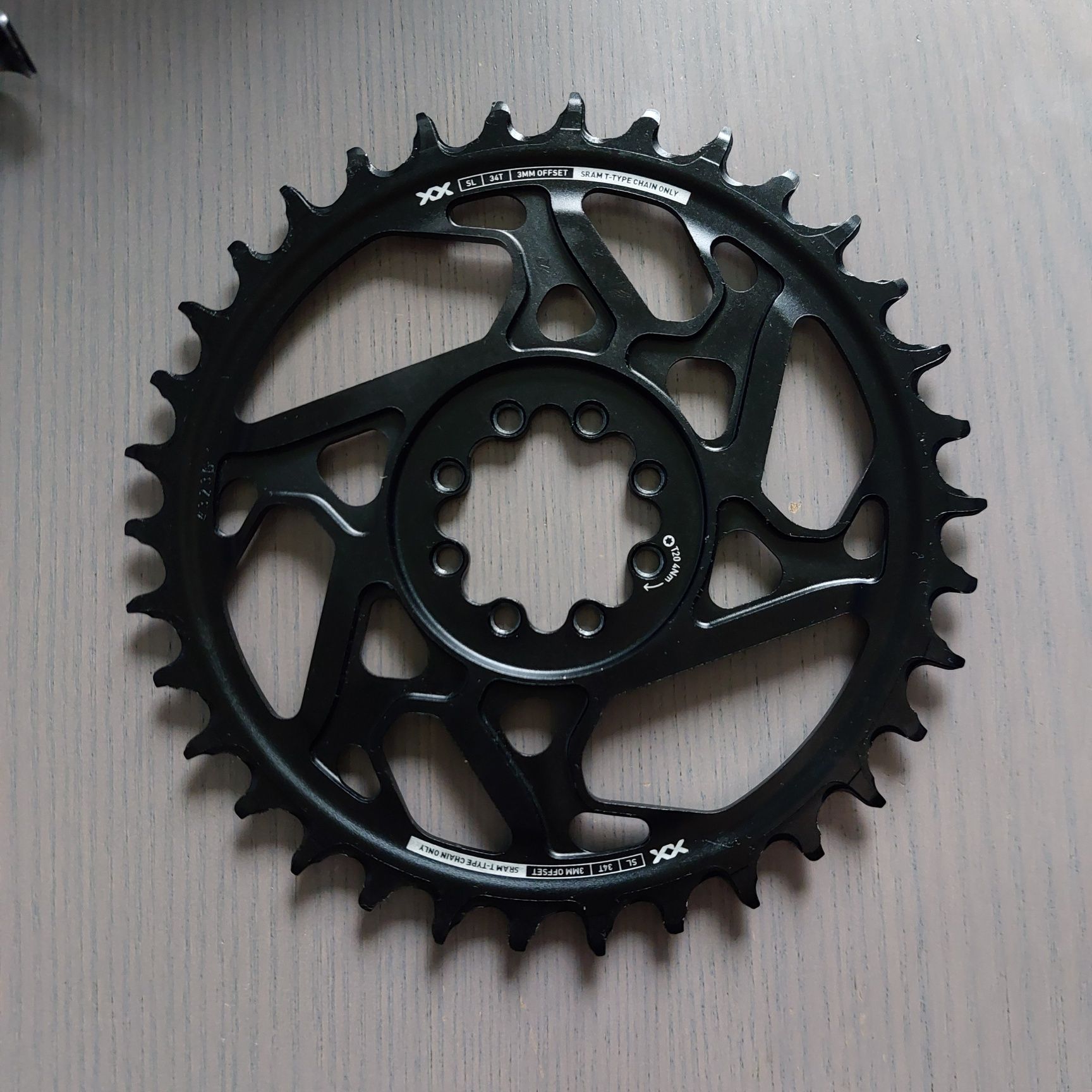 Zębatka SRAM XX SL Eagle Transmission T-Type 34T offset 3mm NOWA