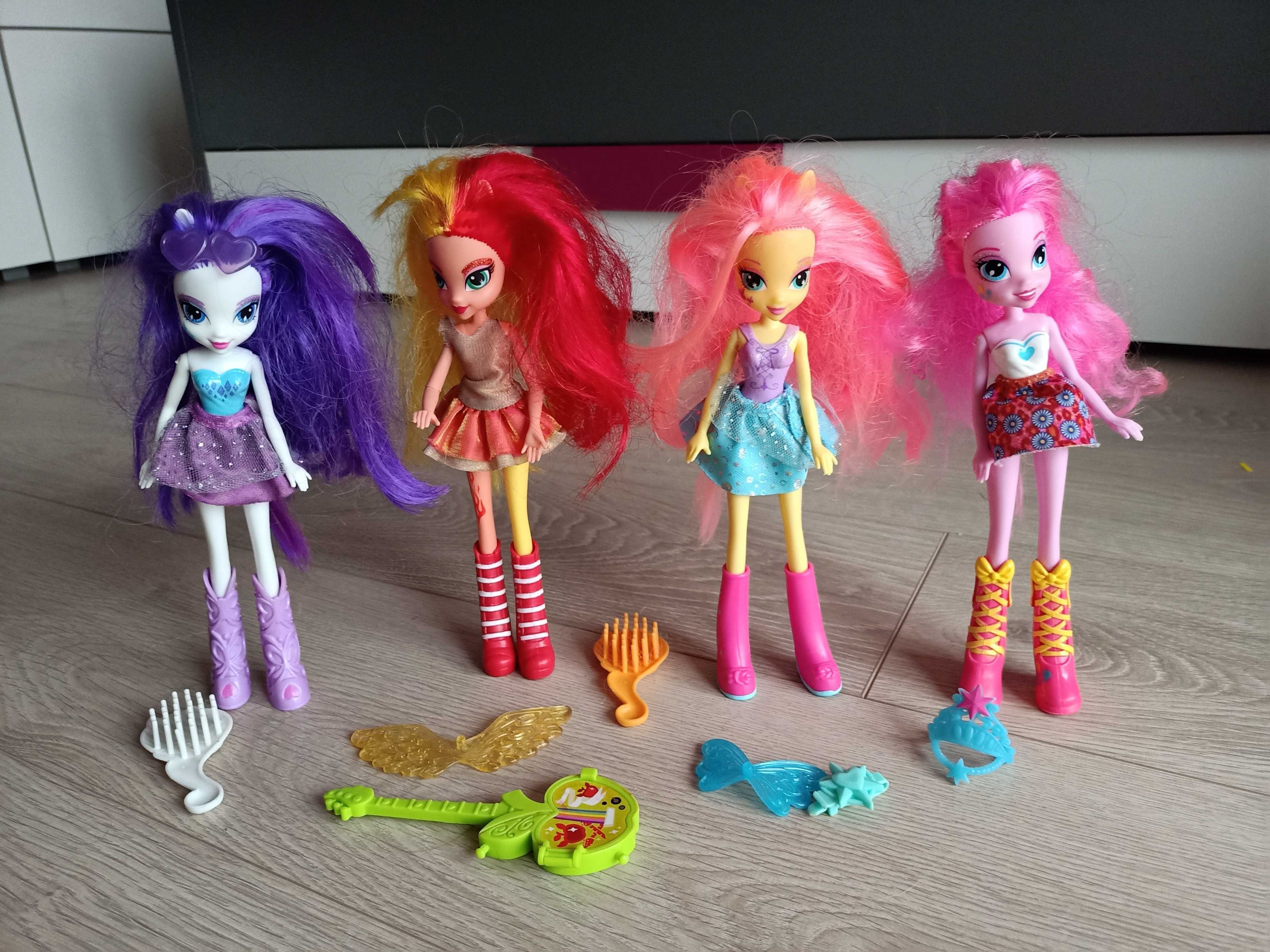 MY LITTLE PONY Equestria Girls, cztery lalki - zestaw, firma Hasbro