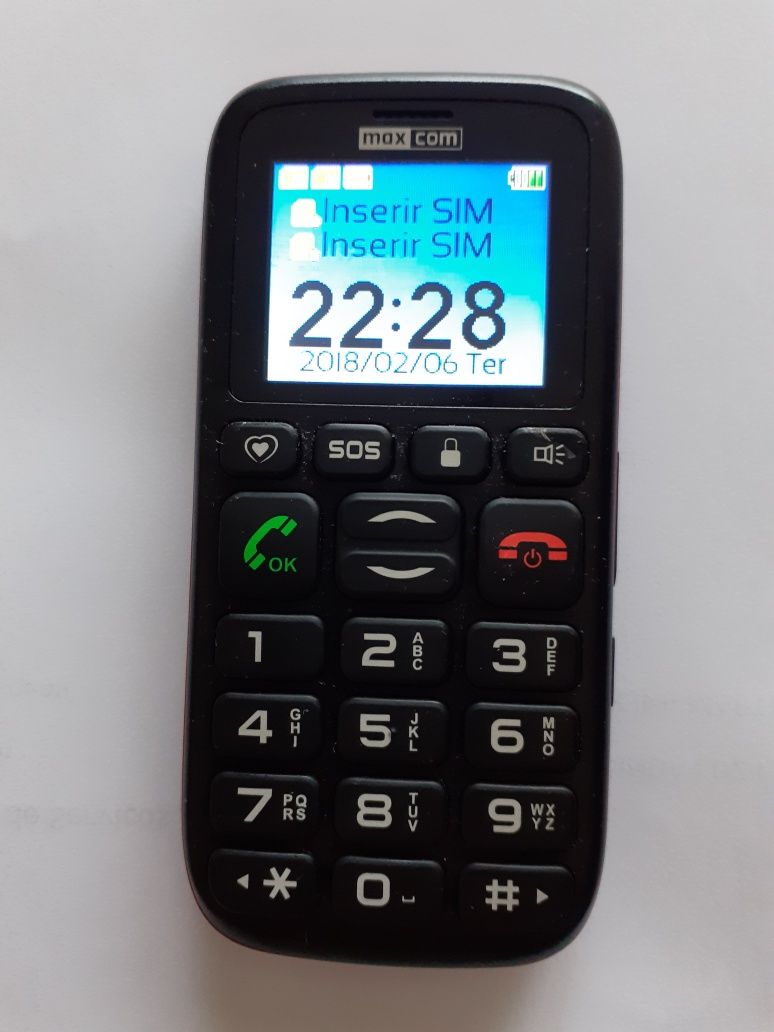 Telemóvel MaxCom sénior