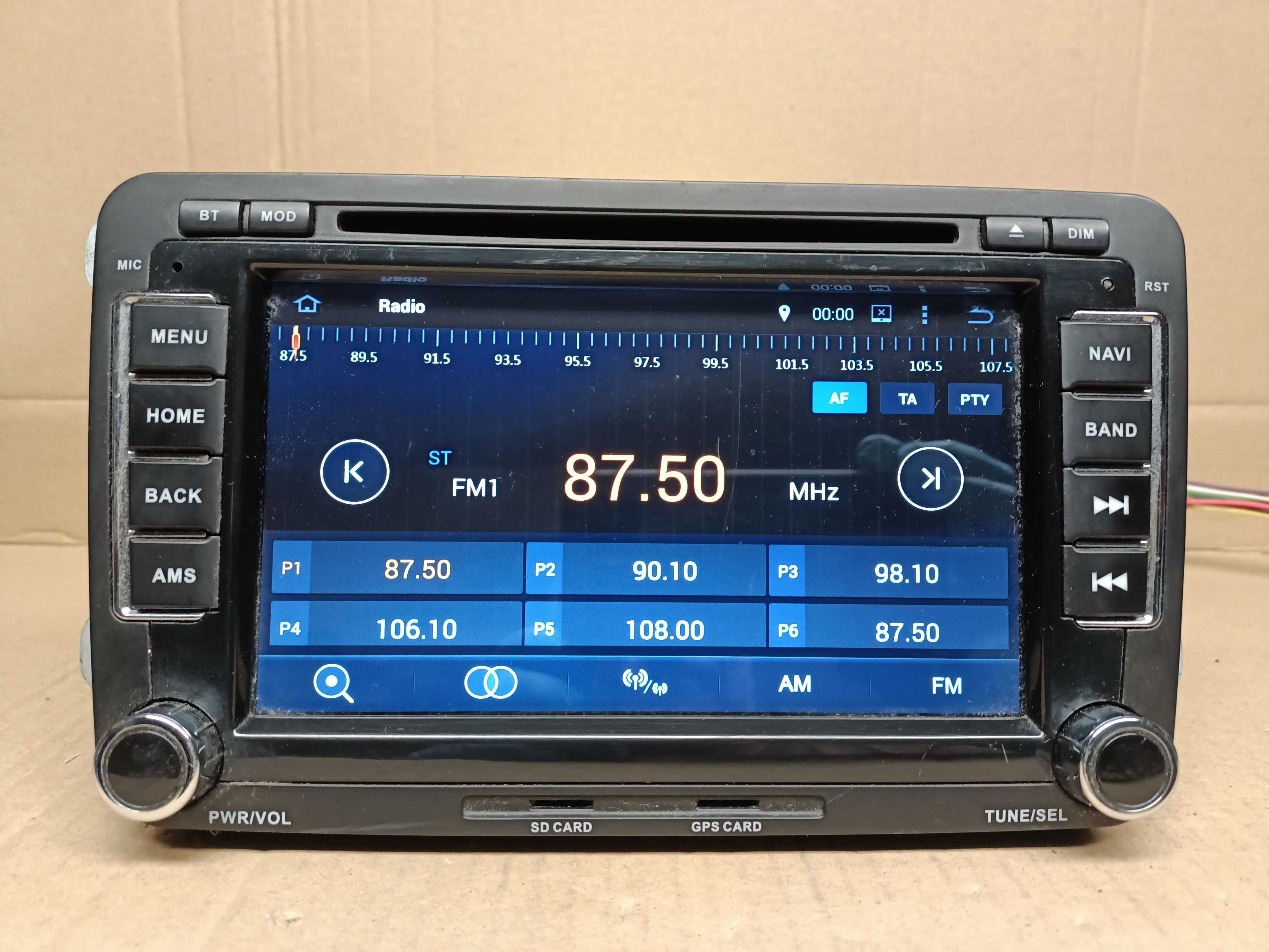 Nawigacja Radio Android Skoda octavia 2 superb Fabia sd gps