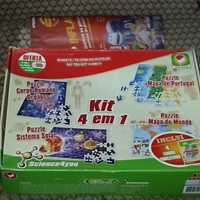 Kit 4 em 1 Science4you completo em caixa