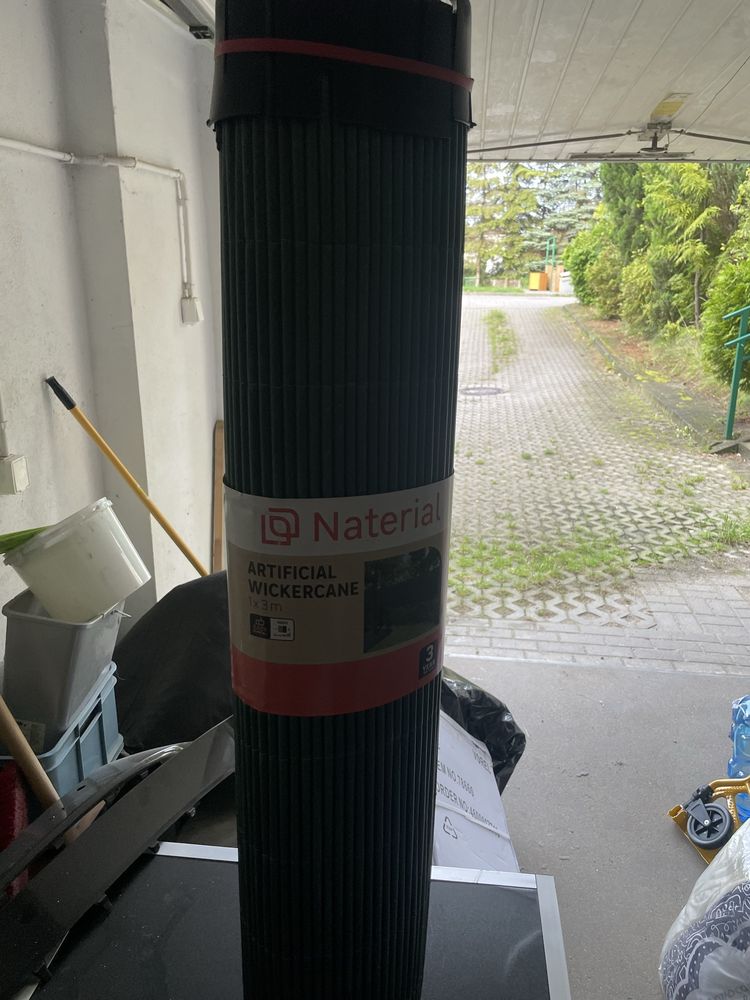 Mata oslonowa 1 x3 m zielona oslona balkonowa