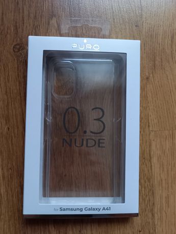 Nowe Puro 0.3 Nude - Etui Case Samsung Galaxy A41 (przezroczysty)