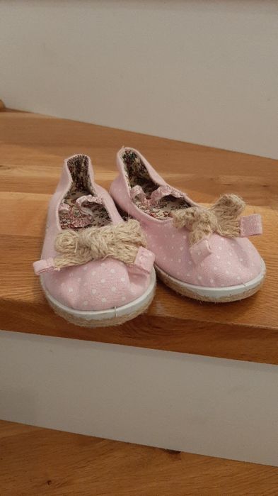 Buty baleriny dziewczęce rozmiar 28 wkładka 16 cm