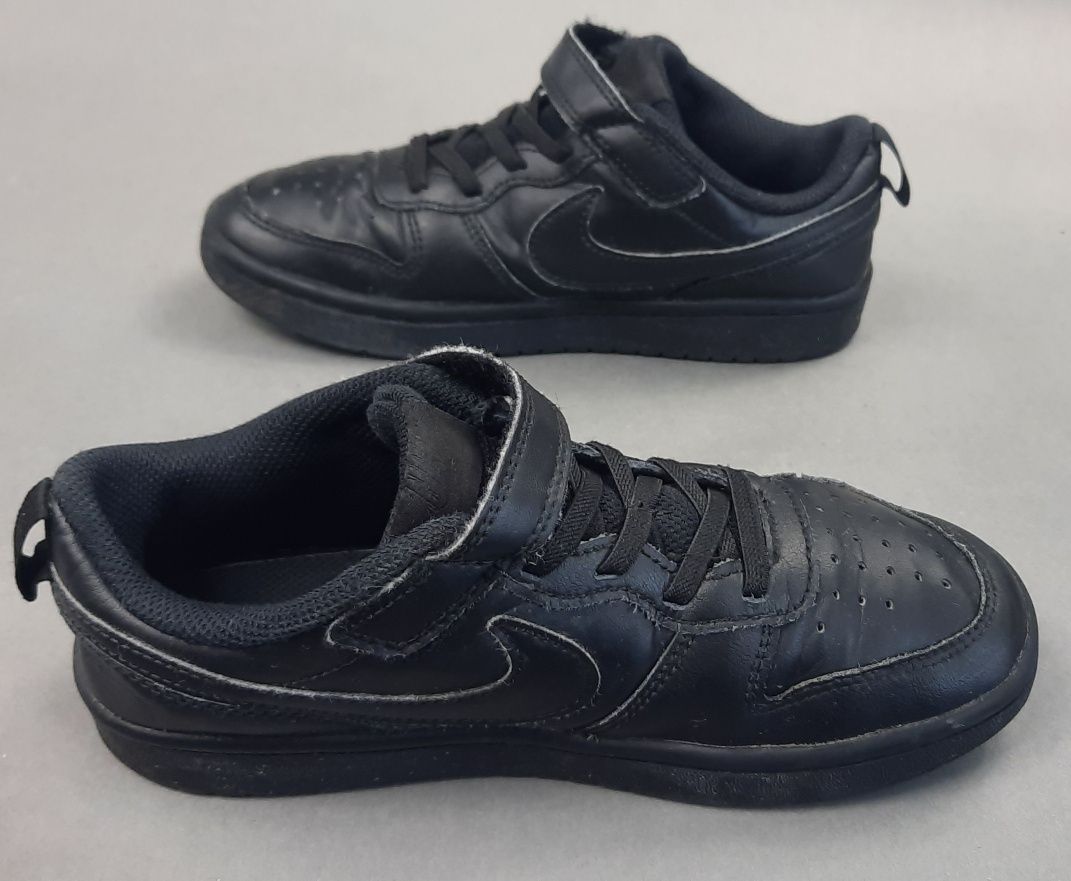 Nike Court Borough Low 2 skórzane buty sportowe rzepy 34 21,5cm