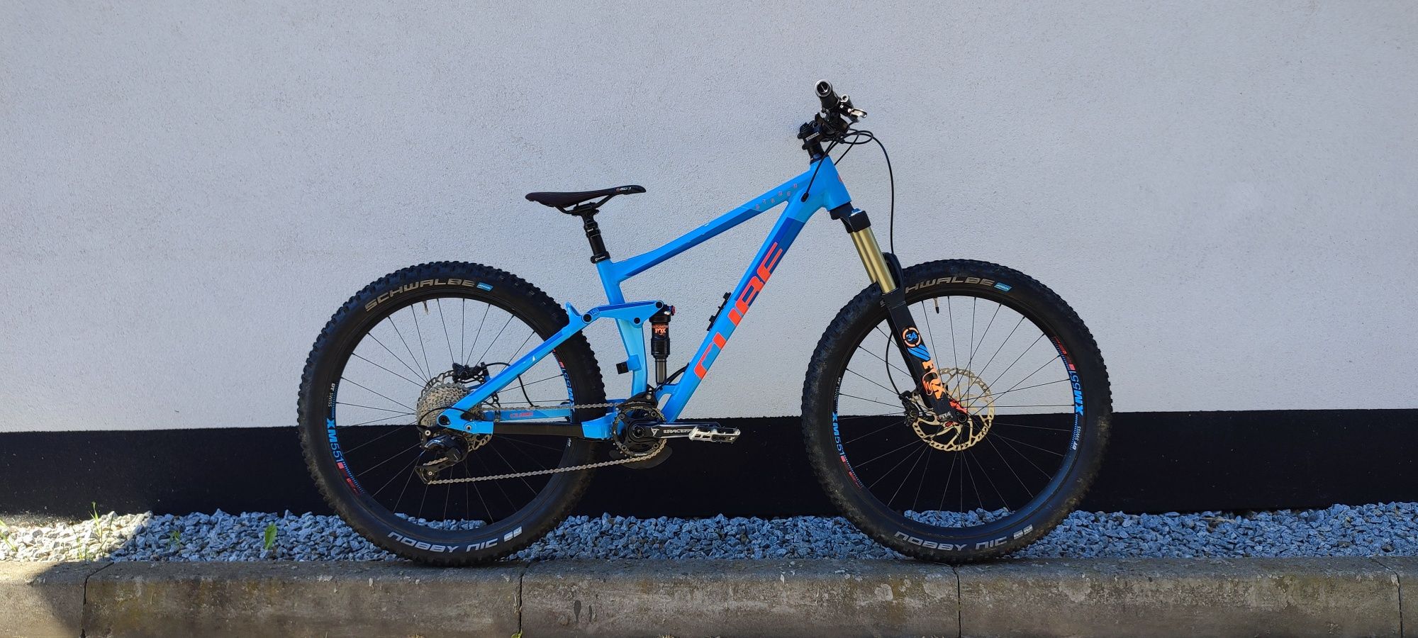 Cube stereo HPA150 SL Fox 34 deore XT 27,5+ FR enduro LEKKI nowe foty