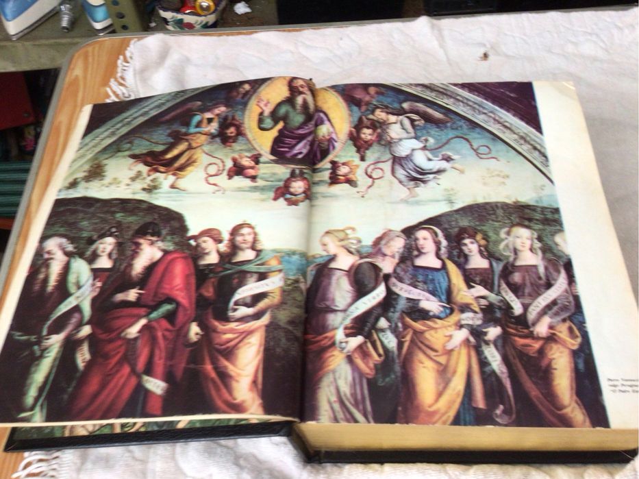 Biblia Sagrada Antiga como nova com fotos lindissimas ,ver outras foto