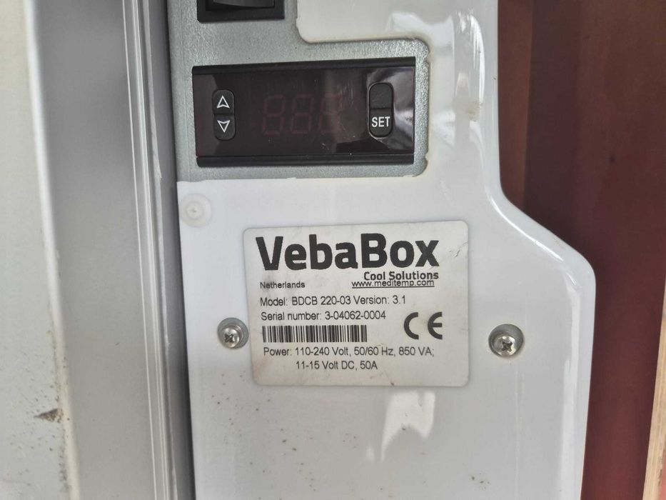 Lodówka chłodnicza do busa VebaBox Active