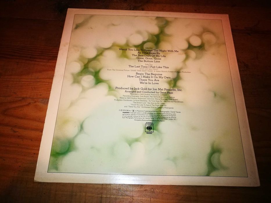 JOHNNY  MATHIS - The Best Days Of My Life  LP