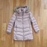 Płaszcz puchowy Tommy Hilfiger pudrowy róż R.40