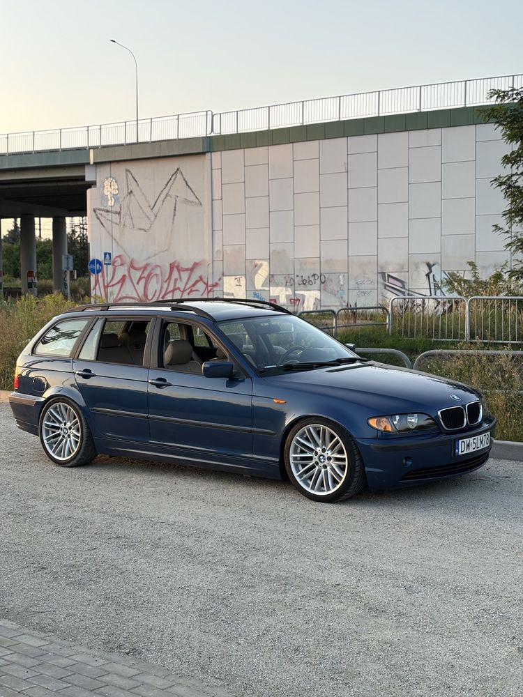 BMW E46 318i touring topasblau niski przebieg drugi właściciel w kraju