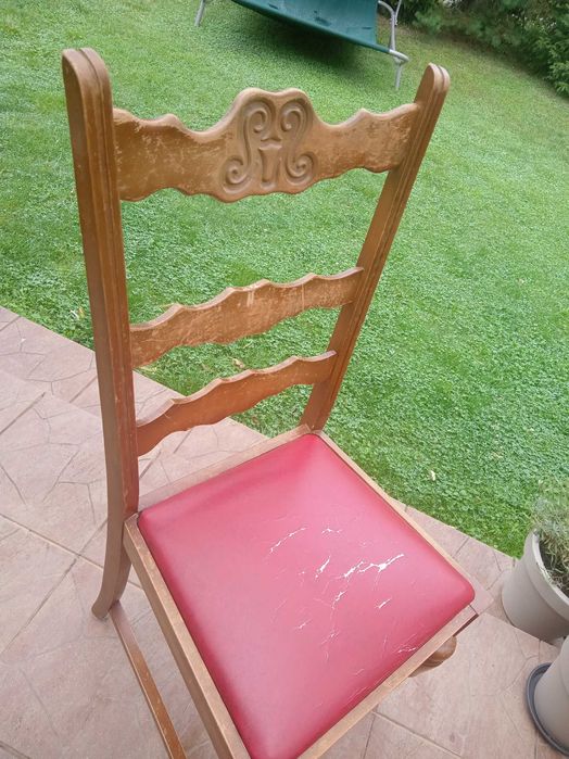 Stylowe krzesło tron