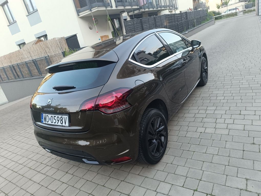 Citroen DS4, 1.6VTI 120km, masaże, bezwypadkowy, po wymianie rozrządu