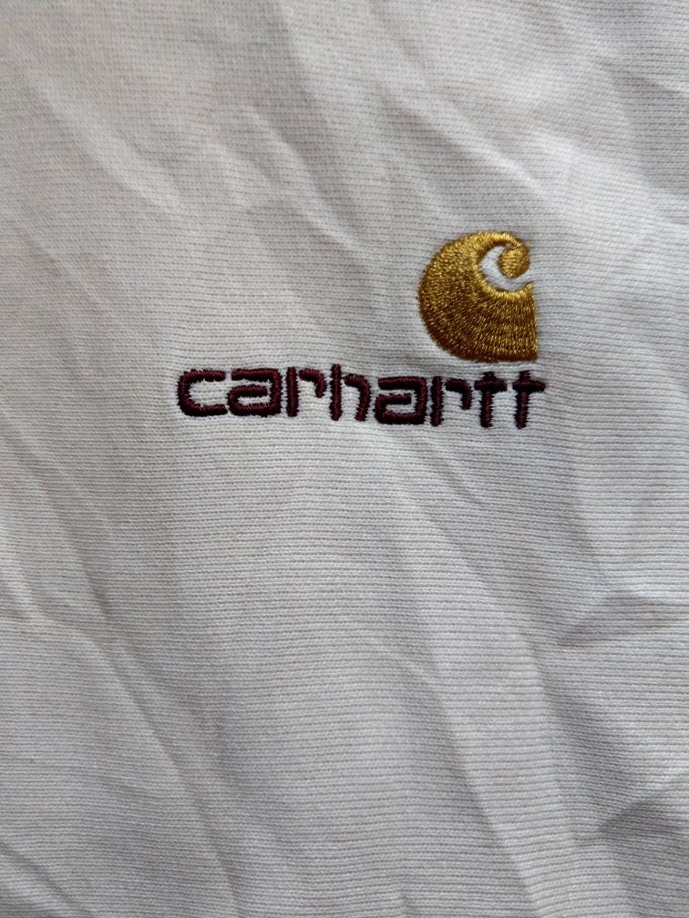 bluza z katurem hoodie Carhartt haft logo(unisex)Rewerse Weave