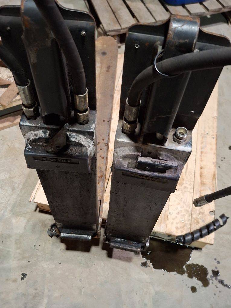 Widły teleskopowe hydrauliczne pantograf