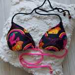 Góra od kostiumu stroju kąpielowego bikini w jednorożce Cubus