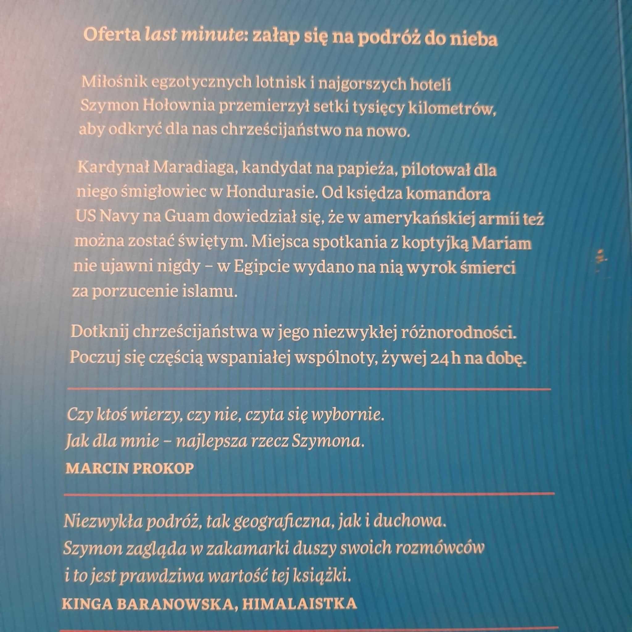 Last minute. 24 h chrześcijaństwa na świecie - Szymon Hołownia